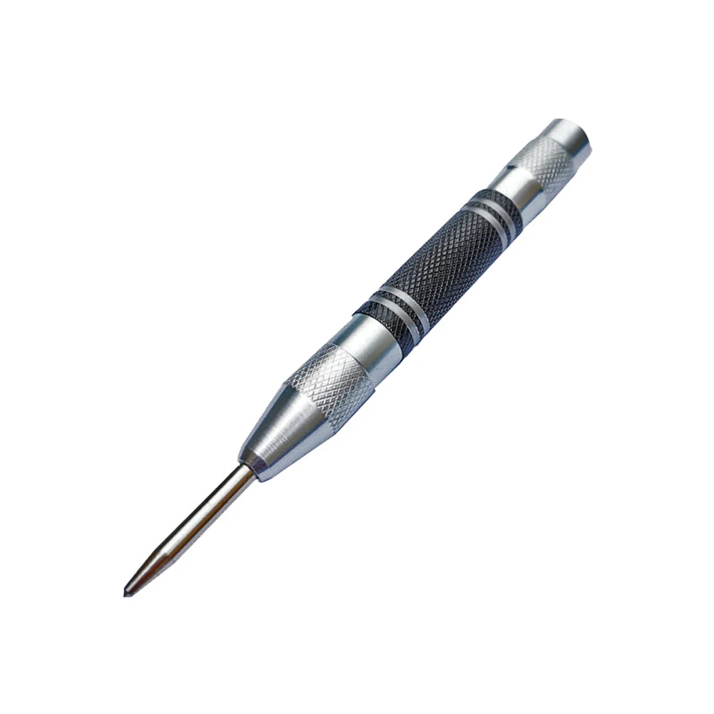 128mm Automatic Center Punch Spring Loaded Marker Wood Glass Press Dent Drill Punch Locator Window Breaker
128mm Automatic Center Punch Spring Loaded Marker Wood Glass Press Dent Drill Punch Locator Window Breaker