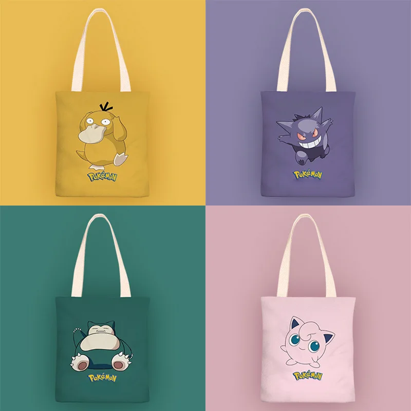 Pokemon Animation Cartoon Character Print ins Small Fresh Canvas Bag Women's One Shoulder Simple Student Class Bag
Pokemon Animation Cartoon Character Print ins Small Fresh Canvas Bag Women's One Shoulder Simple Student Class Bag