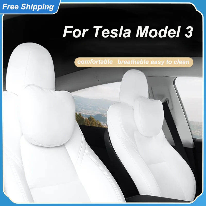 Car Neck Pillows For Tesla Model 3 Y 2020 2021 Headrest Auto Interior Details Woman Cervical Travel Accessories
Car Neck Pillows For Tesla Model 3 Y 2020 2021 Headrest Auto Interior Details Woman Cervical Travel Accessories