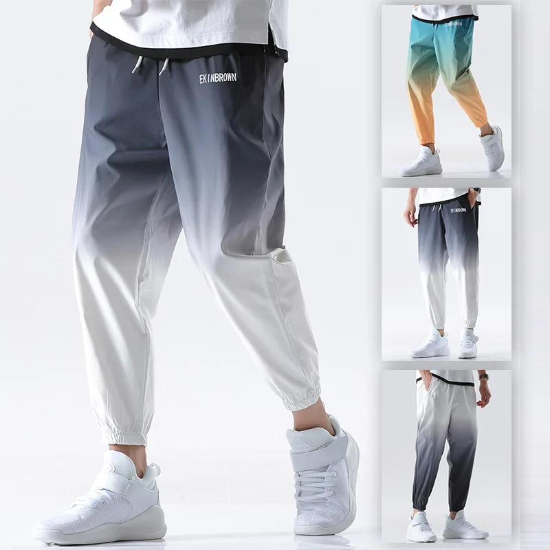 Men Casual Pants Hip Hop Streetwear Joggers Male Trousers High Street Elastic Waist Mens Fashion Sweatpants Gradient Harem Pants
Men Casual Pants Hip Hop Streetwear Joggers Male Trousers High Street Elastic Waist Mens Fashion Sweatpants Gradient Harem Pants