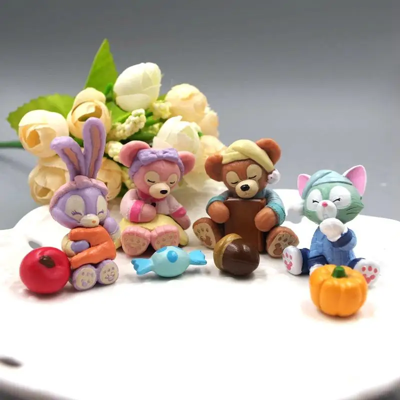Disney Cute Cartoon Duffy Shelliemay StellaLou Gelatoni Sleep Dolls Figure DIY Keychain Accessories Desktop Decoration Ornaments
Disney Cute Cartoon Duffy Shelliemay StellaLou Gelatoni Sleep Dolls Figure DIY Keychain Accessories Desktop Decoration Ornaments