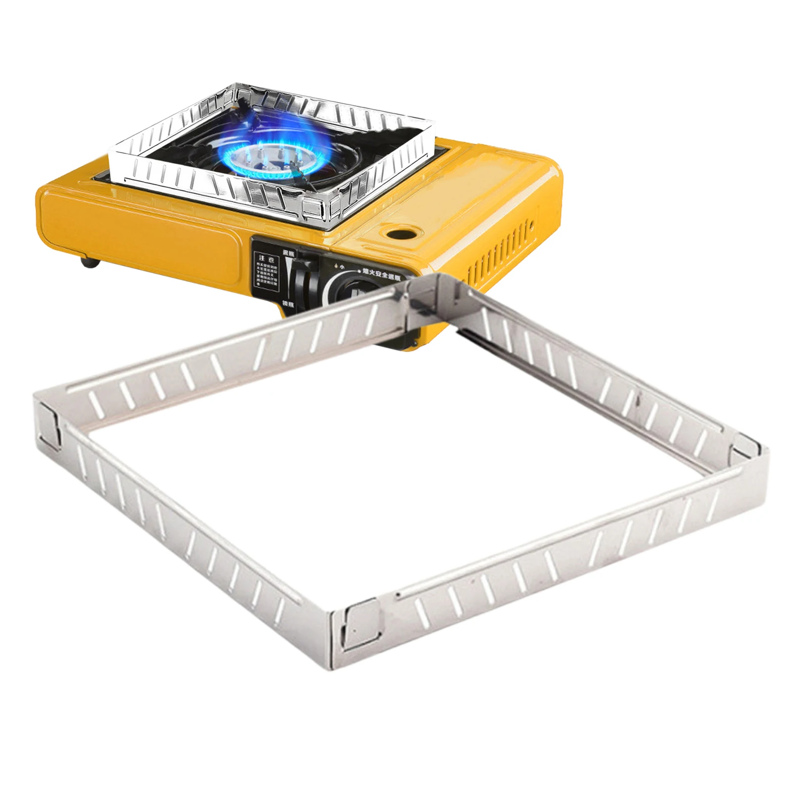 Folding Outdoor Stove Gas Stove Wind Shield Outdoor Camping Picnic Cooking Burner Windproof Screen Stainless steel Wind Screen
Folding Outdoor Stove Gas Stove Wind Shield Outdoor Camping Picnic Cooking Burner Windproof Screen Stainless steel Wind Screen