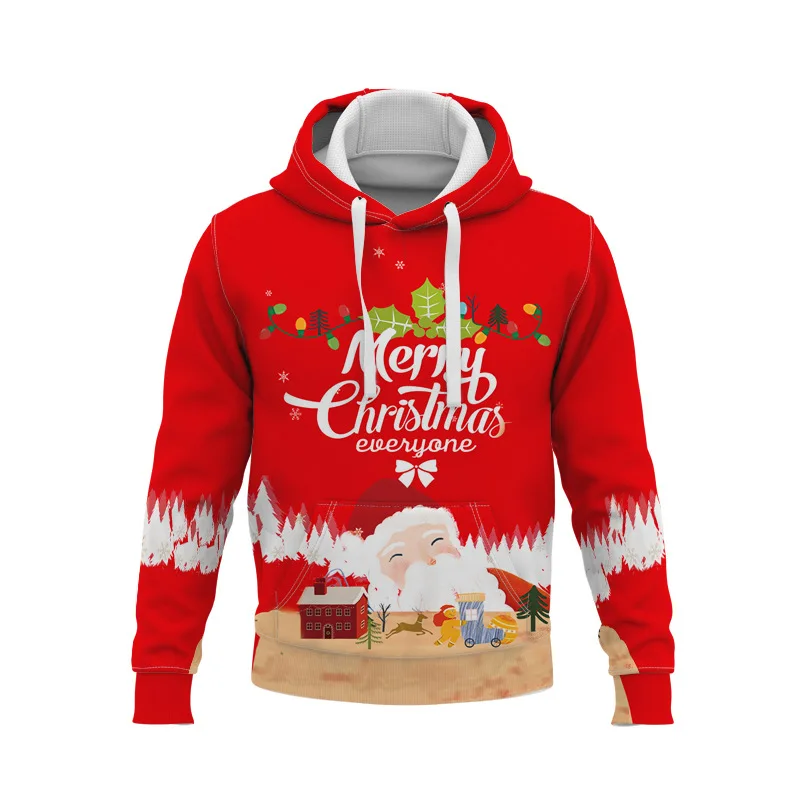 2021 New Street Casual Christmas Men's and Women's Sweater Fashion 3D Print Hoodie
2021 New Street Casual Christmas Men's and Women's Sweater Fashion 3D Print Hoodie