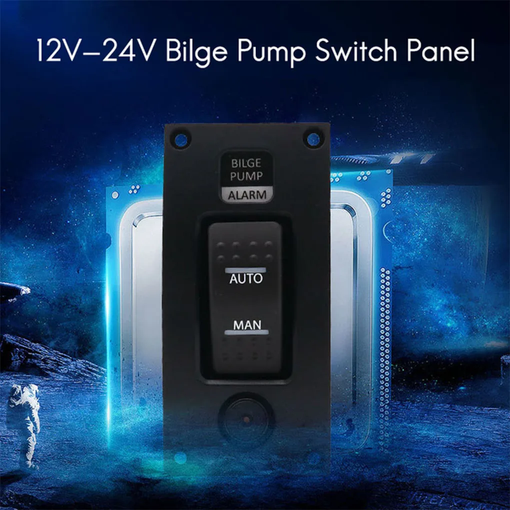 Switch Panel Boat 12-24V Alarm Overload Protection Pump Button Shock Resistance Ship Accessory Water Outdoor Adult Car
Switch Panel Boat 12-24V Alarm Overload Protection Pump Button Shock Resistance Ship Accessory Water Outdoor Adult Car