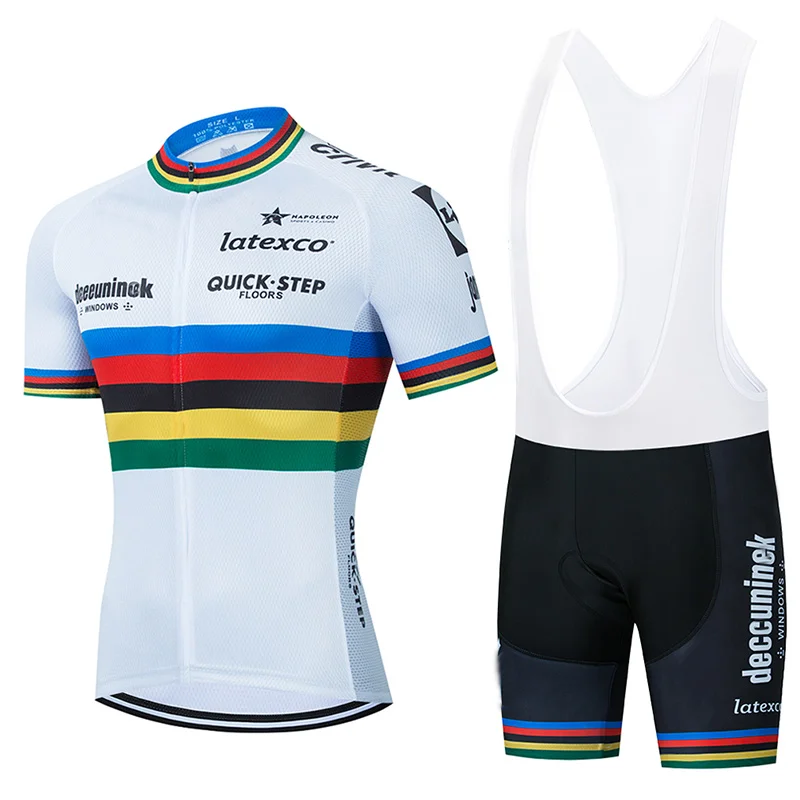 In Stock 2022 Champion QUICK STEP Cycling Team Jersey Bike Shorts Set Ropa Ciclismo MenS MTB Summer Bicycling Maillot Bottom Cl
In Stock 2022 Champion QUICK STEP Cycling Team Jersey Bike Shorts Set Ropa Ciclismo MenS MTB Summer Bicycling Maillot Bottom Cl