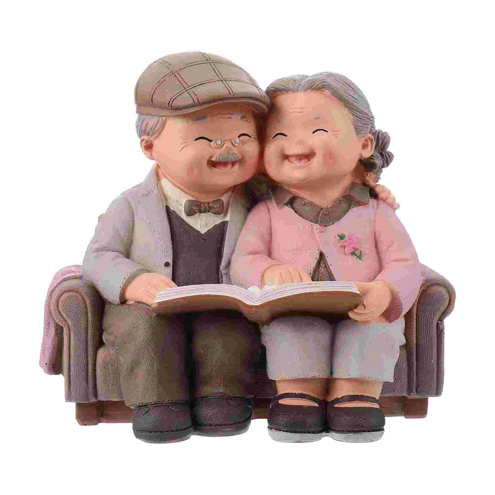 Couple Figurines Elderly Statue Figurine Grandparents Anniversary Resin Old Wedding Lover Gifts Day Crafts Cake Gift Sculpture
Couple Figurines Elderly Statue Figurine Grandparents Anniversary Resin Old Wedding Lover Gifts Day Crafts Cake Gift Sculpture