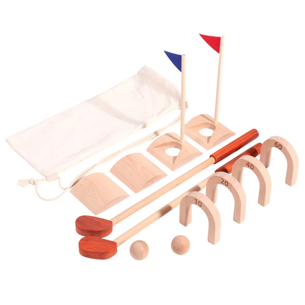Outdoor Wooden Funny Golf Toy Set Kids Learning Active Early Education Sports Game Exercise Ball Toys Boys Girls Play Ball Toy
Outdoor Wooden Funny Golf Toy Set Kids Learning Active Early Education Sports Game Exercise Ball Toys Boys Girls Play Ball Toy