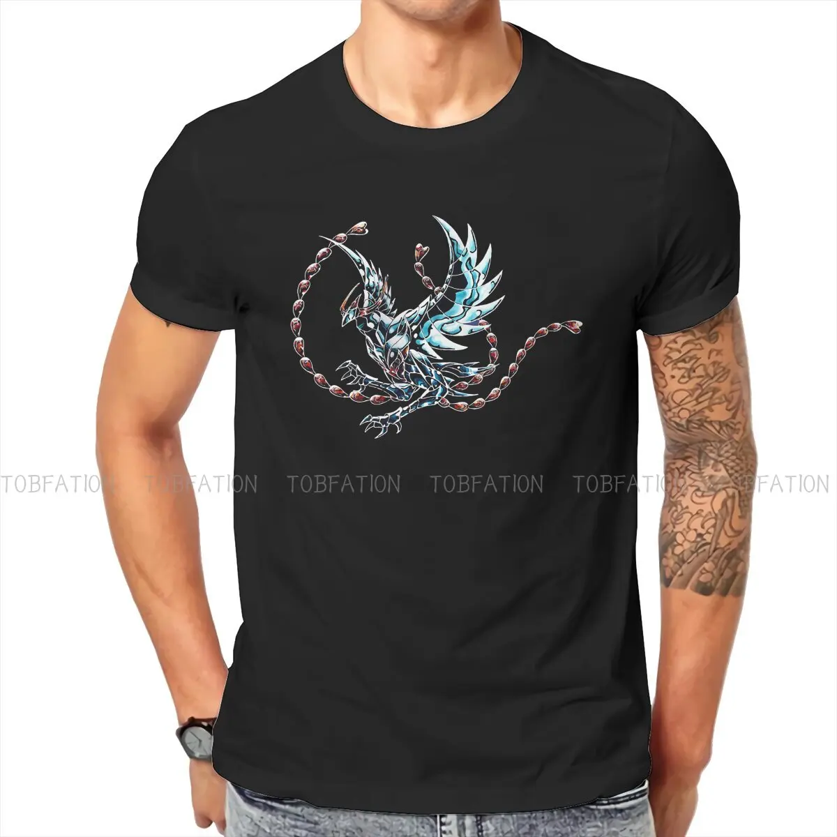 Phoenix Ikki Man's TShirt Saint Seiya Knights of the Zodiac Cosmo Athena Anime Crewneck Tops T Shirt Humor Top Quality Gift Idea
Phoenix Ikki Man's TShirt Saint Seiya Knights of the Zodiac Cosmo Athena Anime Crewneck Tops T Shirt Humor Top Quality Gift Idea