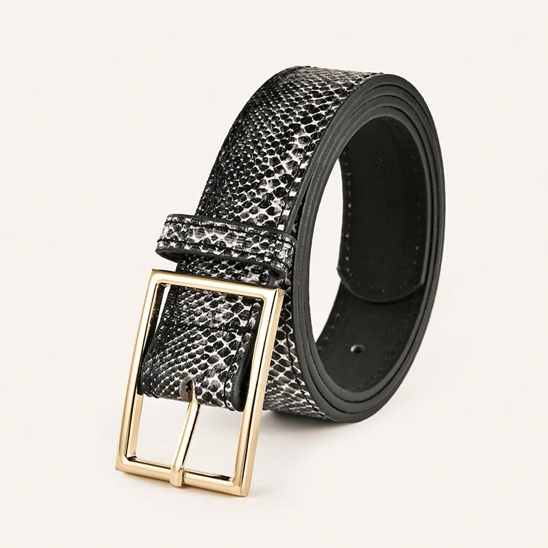 Retro Pu Leather Belt For Women Snake Pattern Designer Waist Strap Female Girl Jeans Dress Trouser Decorative Waistband
Retro Pu Leather Belt For Women Snake Pattern Designer Waist Strap Female Girl Jeans Dress Trouser Decorative Waistband