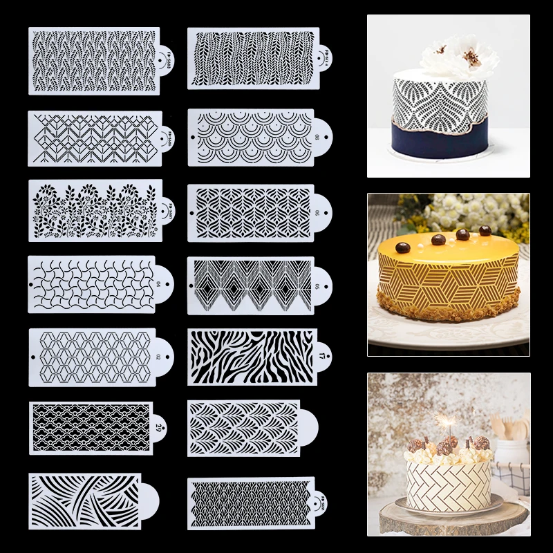 1pc Cake Wave Decoration Mesh Stamps Embossing Template Mold Strew Duster Spray Flower Baking Tools Mandala Totem Stencil Lace
1pc Cake Wave Decoration Mesh Stamps Embossing Template Mold Strew Duster Spray Flower Baking Tools Mandala Totem Stencil Lace