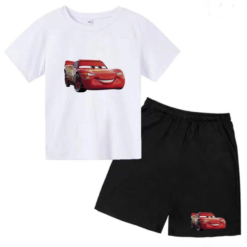 Summer T-shirt 3-14Y Lightning Car Games Girls Boys Charming Clothes Kids Shorts + Short Sleeve Top 2P Kawaii Set Holiday Gift
Summer T-shirt 3-14Y Lightning Car Games Girls Boys Charming Clothes Kids Shorts + Short Sleeve Top 2P Kawaii Set Holiday Gift