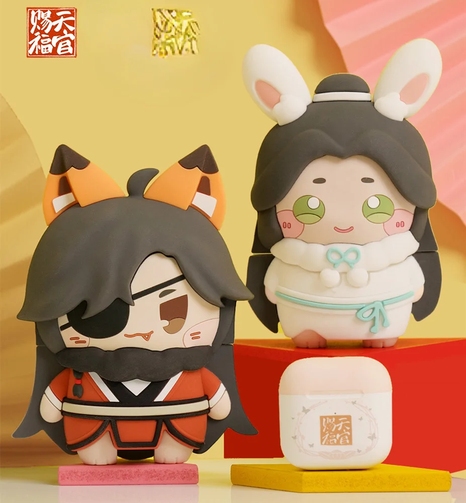 2022 предварительная продажа Tian Guan Ci Fu TGCF Hua Cheng Xie Lian Comics Fox Rabbit Bluetooth гарнитура