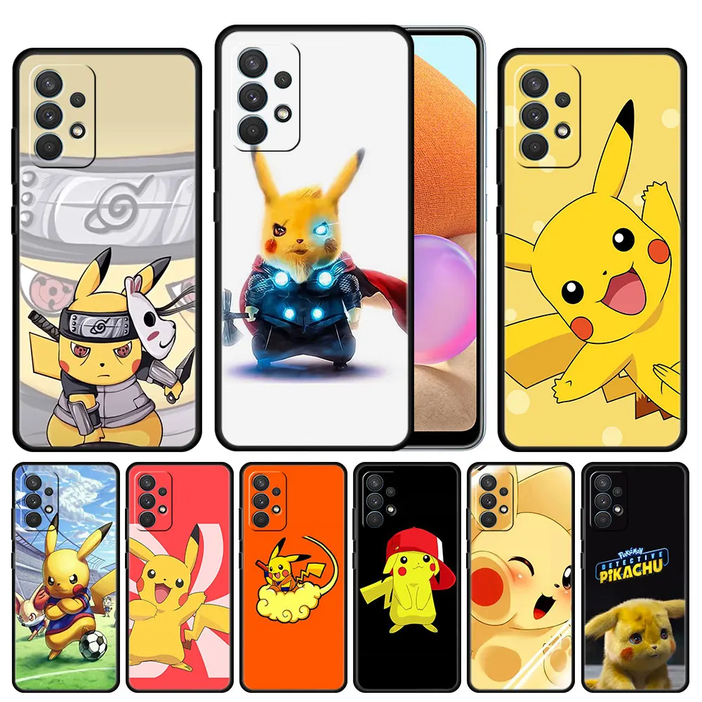 Cover Case for Samsung Galaxy A12 A52 A51 A50 A71 A32 A21s A72 A31 4G 5G Funda Trend Capinha Back Pokemon Go Pikachu Cartoon
Cover Case for Samsung Galaxy A12 A52 A51 A50 A71 A32 A21s A72 A31 4G 5G Funda Trend Capinha Back Pokemon Go Pikachu Cartoon