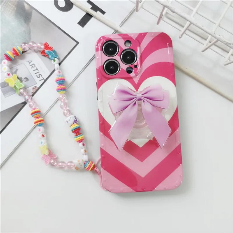 Cute Heart Bow Tie Folding Stand Butterfly Lanyard Soft Case For Iphone 14 11 12 13 Pro Max 7 8 Plus Xr X Xs Se 2 Cover Fundas
Cute Heart Bow Tie Folding Stand Butterfly Lanyard Soft Case For Iphone 14 11 12 13 Pro Max 7 8 Plus Xr X Xs Se 2 Cover Fundas
