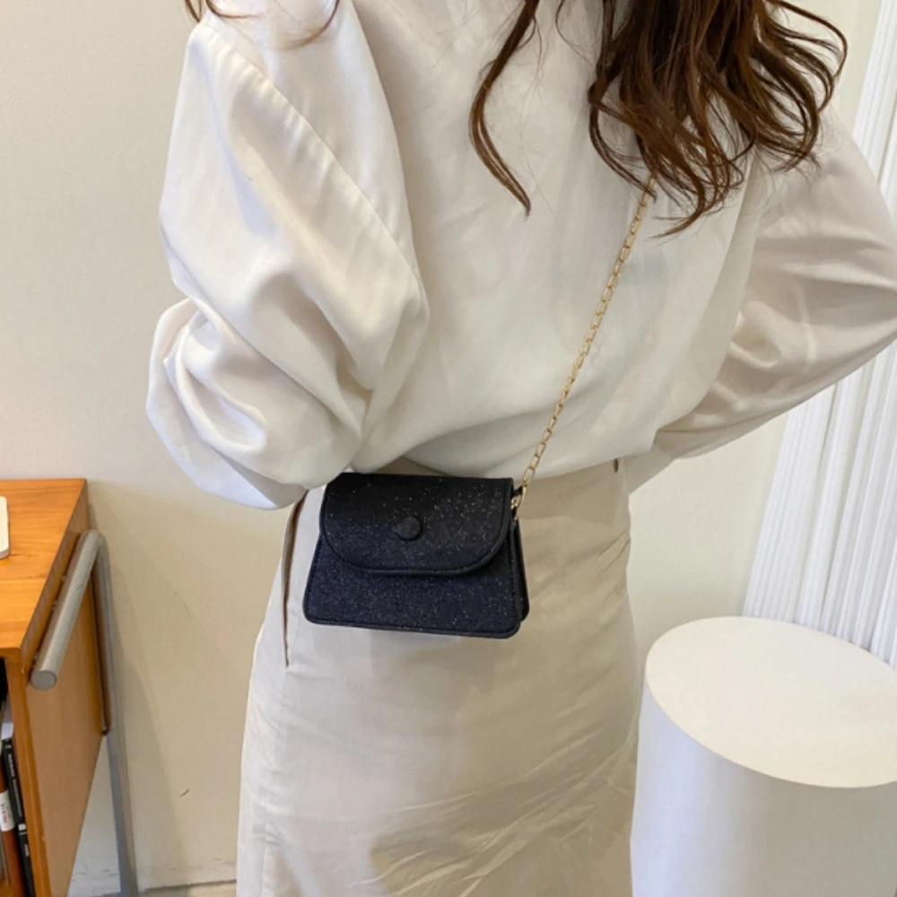 Sparkle Mini Purse Fashion Crossbody Bag for Women Girls Party Wedding Dating Small Magnetic Closure Chain Bag Summer Square Bag
Sparkle Mini Purse Fashion Crossbody Bag for Women Girls Party Wedding Dating Small Magnetic Closure Chain Bag Summer Square Bag