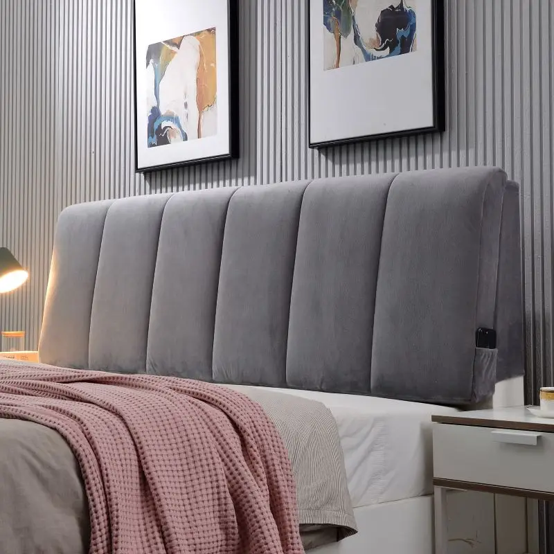 European Good Elastic Memory Foam Filler Bed Headboard Cover Bed Backrest Cushion King Queen Customized Bed head Protector Cover
European Good Elastic Memory Foam Filler Bed Headboard Cover Bed Backrest Cushion King Queen Customized Bed head Protector Cover