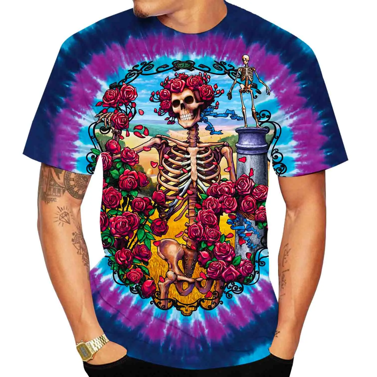 Cool Grateful Dead Fashion 3d Print Tshirts Novelty Casual Couples Clothing
Cool Grateful Dead Fashion 3d Print Tshirts Novelty Casual Couples Clothing
