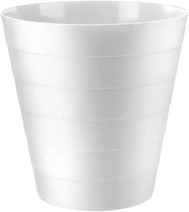 Plastic Waste Paper Bin Basket 6L Waste Rubbish Trash Can Round Kitchen Bathroom Bedroom Office Garbage Dustbin, 6 Litre (White)
Plastic Waste Paper Bin Basket 6L Waste Rubbish Trash Can Round Kitchen Bathroom Bedroom Office Garbage Dustbin, 6 Litre (White)