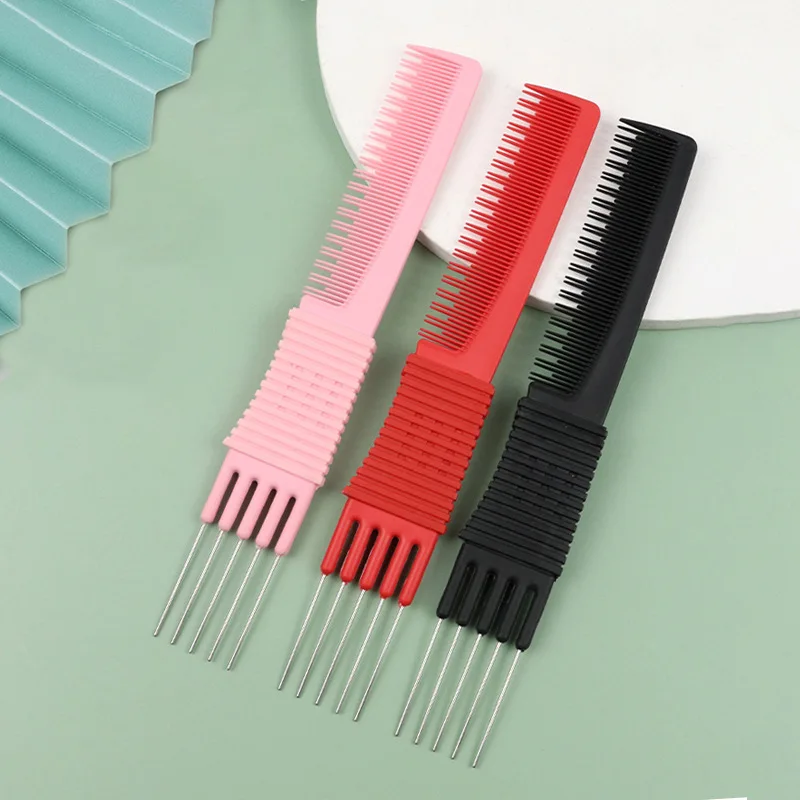 2 Head Black Carbon Lift Plagues Combs With Metal Prong, Black Carbon Comb With Stainless Steel Lift For Hair Salon Home
2 Head Black Carbon Lift Plagues Combs With Metal Prong, Black Carbon Comb With Stainless Steel Lift For Hair Salon Home