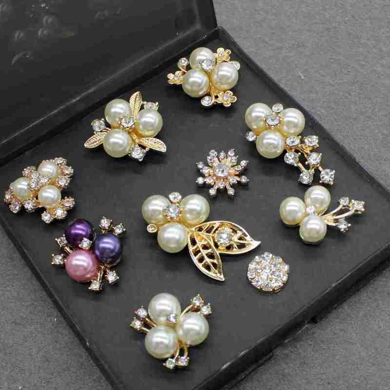 DIY Handmade Jewelry Lolita Hairpin Brooch Decorative Alloy Diamond Imitation Pearl Flower Heart Wedding Shoes Bag Accessories
DIY Handmade Jewelry Lolita Hairpin Brooch Decorative Alloy Diamond Imitation Pearl Flower Heart Wedding Shoes Bag Accessories