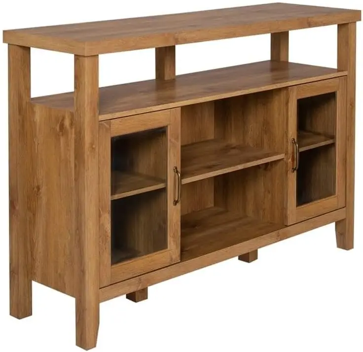 Wood Universal TV Stand with Open Storage For TV's up to 58" Flat Screen Living Room Storage Entertainment Center, 52 In
Wood Universal TV Stand with Open Storage For TV's up to 58" Flat Screen Living Room Storage Entertainment Center, 52 In