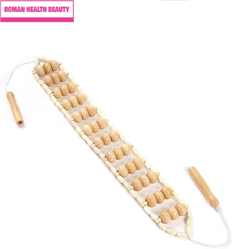 Wood Back 36 Balls Massage Roller Rope,Wood Therapy Cellulite Massage Device, Self Massage Tools For Neck Leg Back Pain Relief
Wood Back 36 Balls Massage Roller Rope,Wood Therapy Cellulite Massage Device, Self Massage Tools For Neck Leg Back Pain Relief