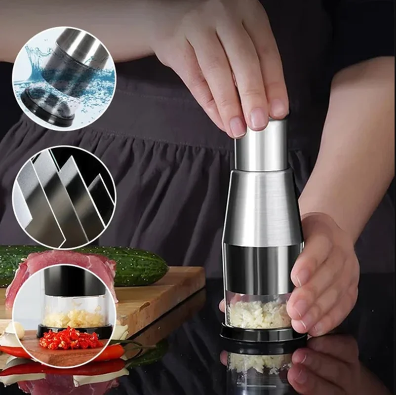 Manual Onion Chopper Garlic Crusher Pressing Handheld Food Chopper Slicer Dicer Mixer Kitchen Vegetable Slicer Peeler Tools
Manual Onion Chopper Garlic Crusher Pressing Handheld Food Chopper Slicer Dicer Mixer Kitchen Vegetable Slicer Peeler Tools