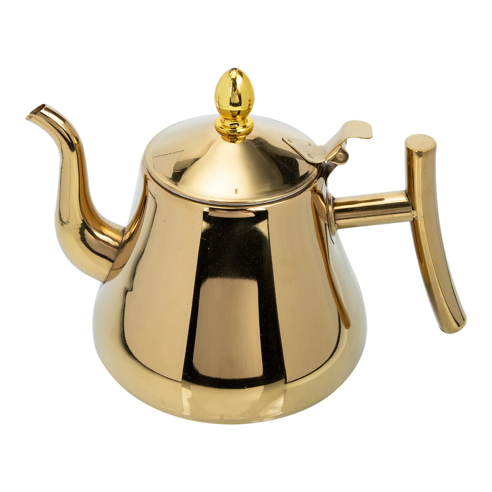 Tea Kettleteapot Coffee Pot Stainless Steel Maker Infuser Strainer Whistling Water 1L Gooseneck Stovetop Filter Brew Flute 
Tea Kettleteapot Coffee Pot Stainless Steel Maker Infuser Strainer Whistling Water 1L Gooseneck Stovetop Filter Brew Flute