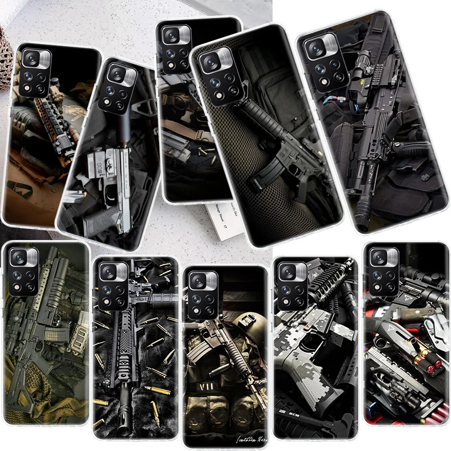 The Military Weapon Phone Case For Xiaomi X3 GT X4 NFC Pro 5G M2 M3 M4 Note 10 Lite F3 F2 F1 Mi A1 A2 A3 CC9E Cover Soft
The Military Weapon Phone Case For Xiaomi X3 GT X4 NFC Pro 5G M2 M3 M4 Note 10 Lite F3 F2 F1 Mi A1 A2 A3 CC9E Cover Soft