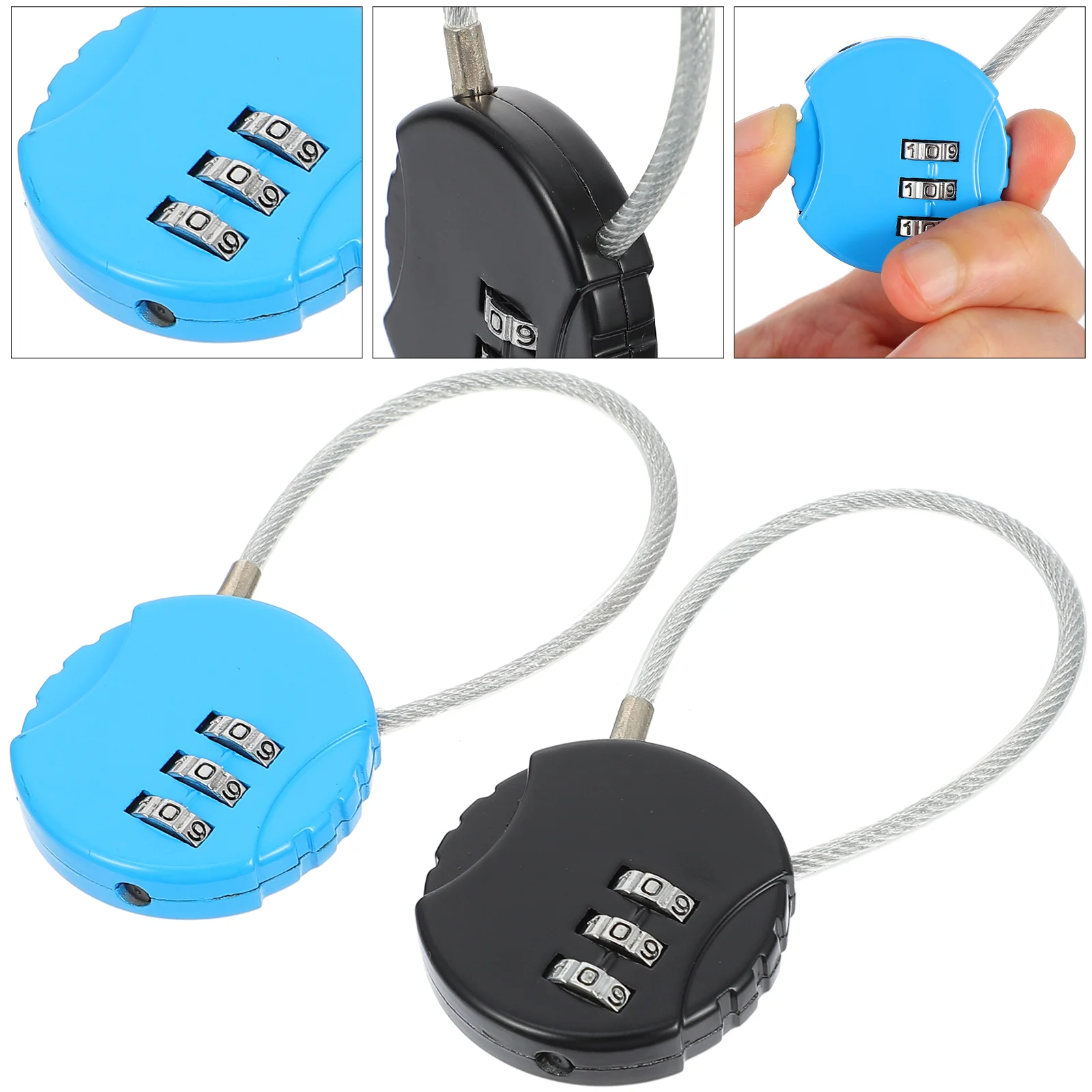 Lock Padlock Password Digit Safety 3 Locker Backpack Gym Portable Bike Luggage Employee
Lock Padlock Password Digit Safety 3 Locker Backpack Gym Portable Bike Luggage Employee