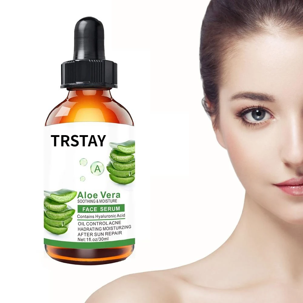 

Aloe Vera Anti-aging Face Serum Vitamin E | Organic Aloe Vera Hydrating Brightening Moisture Face Essence Dark Spots Wrinkles