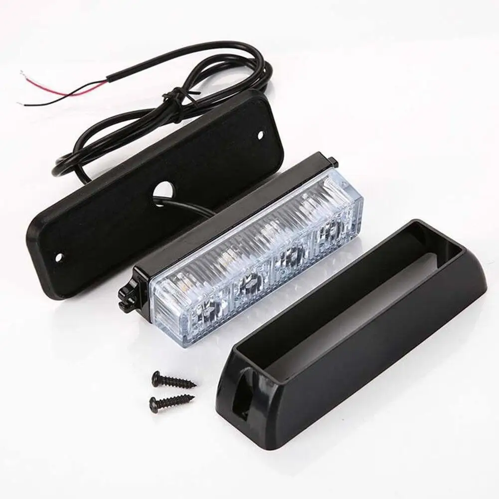 2pcs 12-24V 4 LED Car Flash Lights Orange Amber Light Lamp Recovery Flashing Breakdown Strobe Flash Light Daytime Running Lights
2pcs 12-24V 4 LED Car Flash Lights Orange Amber Light Lamp Recovery Flashing Breakdown Strobe Flash Light Daytime Running Lights
