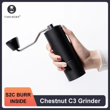 TIMEMORE Chestnut C3 Manual Coffee Grinder S2C Burr Inside High Quality Coffee Milling Portable Hand Grinder New Arrival