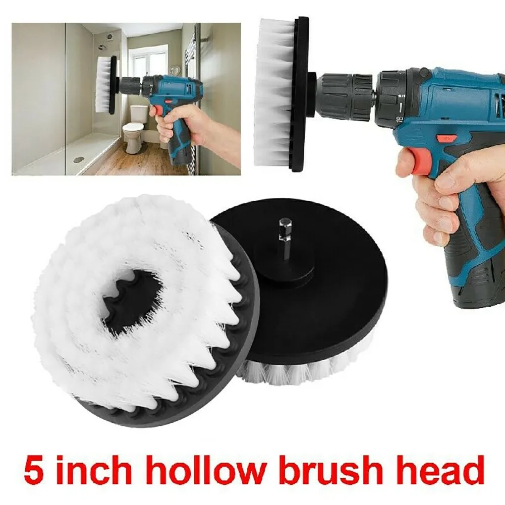 5in Electric Drill Brush Car Polisher Bathroom Cleaning Kit Carpet Leather Upholstery Cleaning Attachment Cleaning Glass Tool
5in Electric Drill Brush Car Polisher Bathroom Cleaning Kit Carpet Leather Upholstery Cleaning Attachment Cleaning Glass Tool