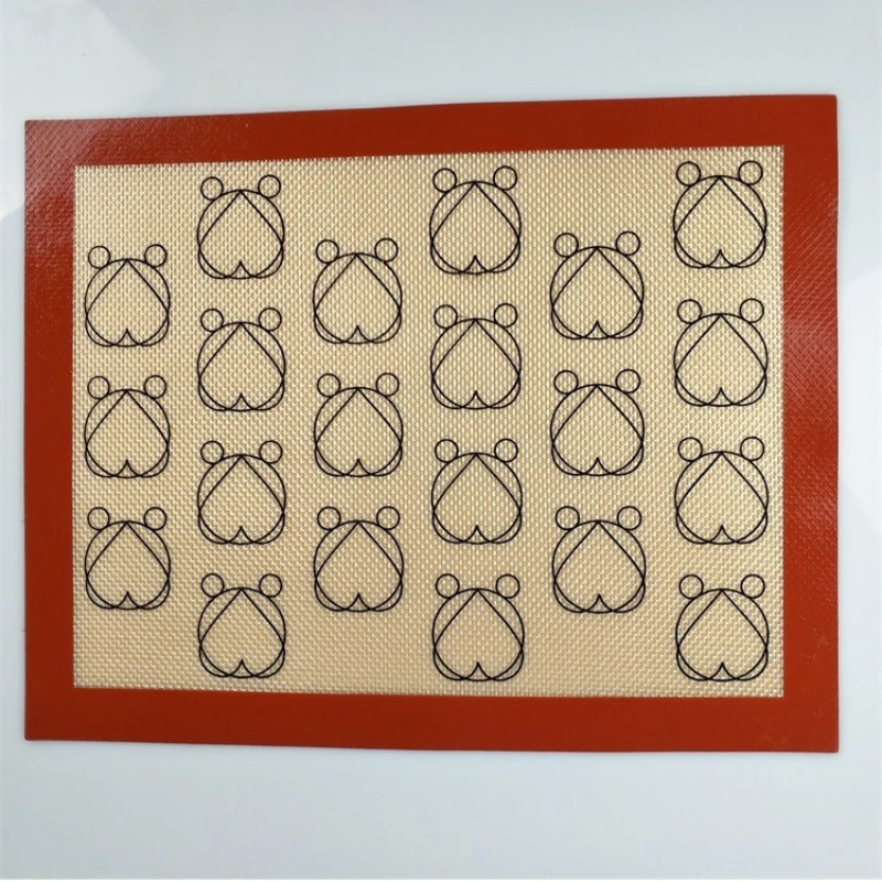 Коврик для выпечки Макарон с медвежьими сердечками, 21 объем
Коврик для выпечки Макарон с медвежьими сердечками, 21 объем