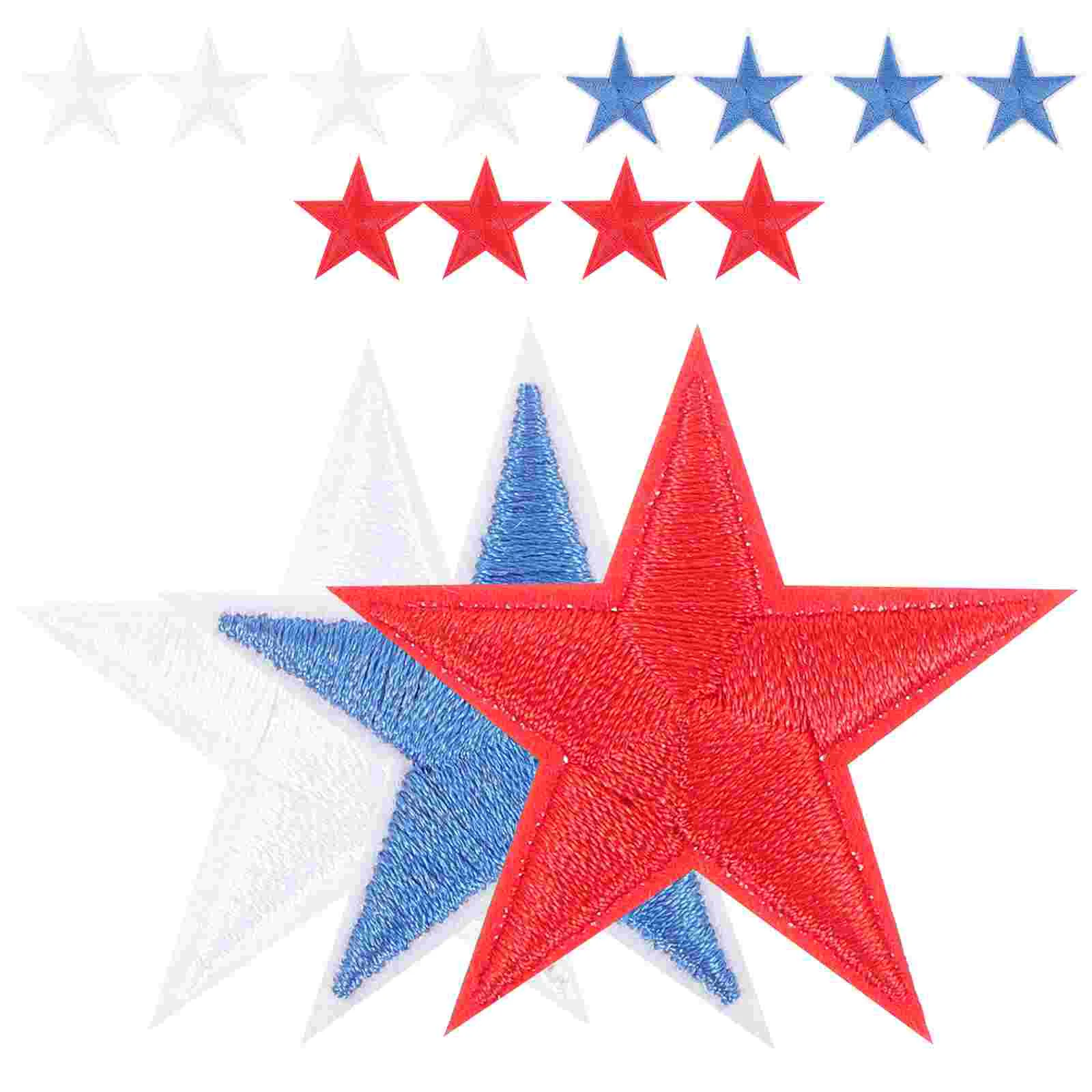 15pcs Decorative Star Patches Compact Clothes Patches Practical Coat Patches Clothes Accessories
15pcs Decorative Star Patches Compact Clothes Patches Practical Coat Patches Clothes Accessories