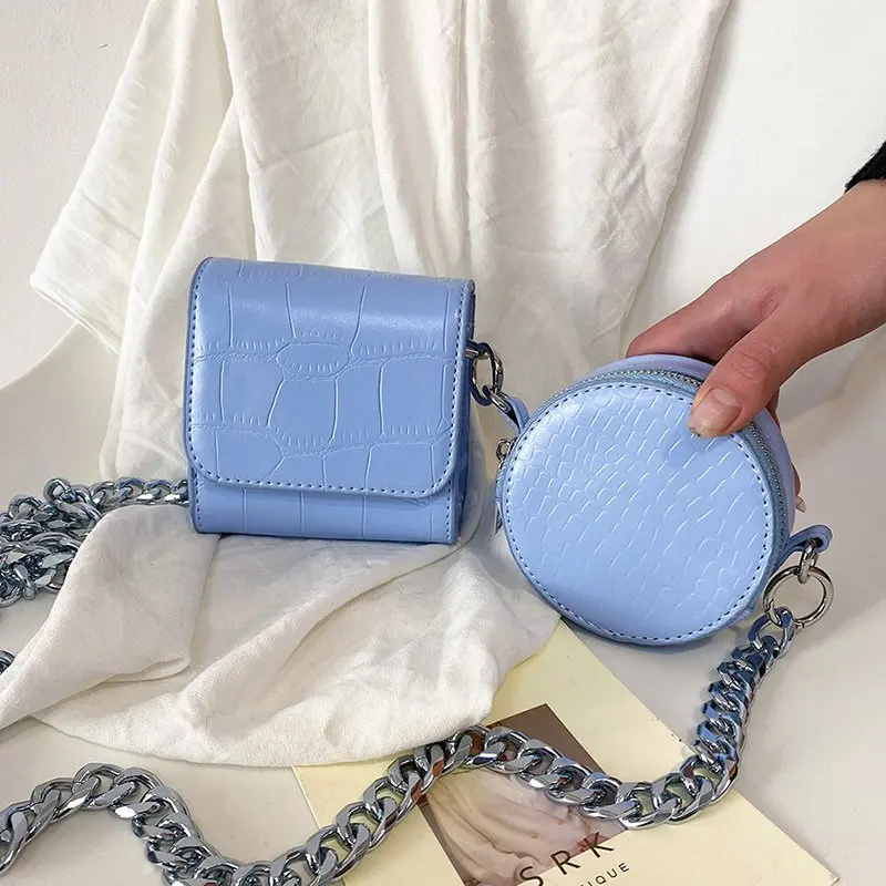 Square Round 2 Pieces Chain Crossbody Bag 2022 New Fashion Purses And Handbags For Women Designer Shoulder Bag Female Clutch Bag
Square Round 2 Pieces Chain Crossbody Bag 2022 New Fashion Purses And Handbags For Women Designer Shoulder Bag Female Clutch Bag