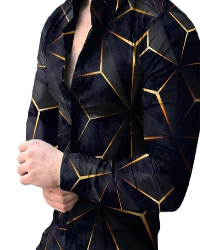 New fashion men's striped shirt Long sleeve street fashion stand collar spring/fall casual shirt 2022 handsome
New fashion men's striped shirt Long sleeve street fashion stand collar spring/fall casual shirt 2022 handsome