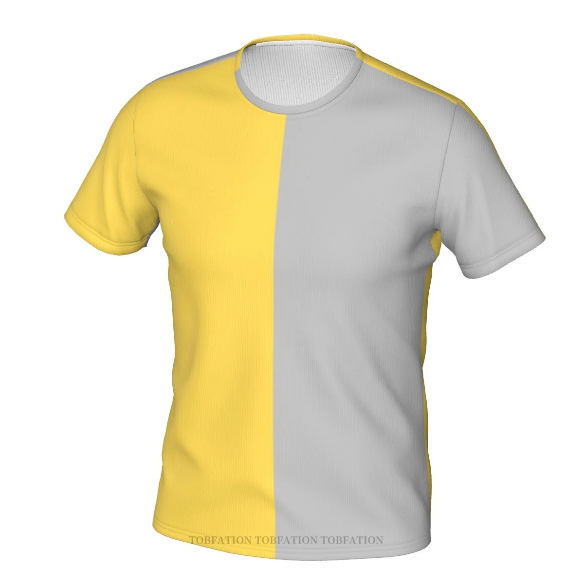 Mustard Yellow And Silver Gray Half And Half 3D Printed Unisex Polyester Men Women Tshirt Loose Fitness Tops Hip Hop Beach Tees
Mustard Yellow And Silver Gray Half And Half 3D Printed Unisex Polyester Men Women Tshirt Loose Fitness Tops Hip Hop Beach Tees