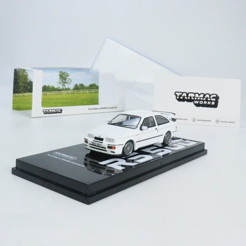 Tarmac работает 1:64 модель автомобиля Sierra RS500 литье под давлением-Cosworth White
Tarmac работает 1:64 модель автомобиля Sierra RS500 литье под давлением-Cosworth White