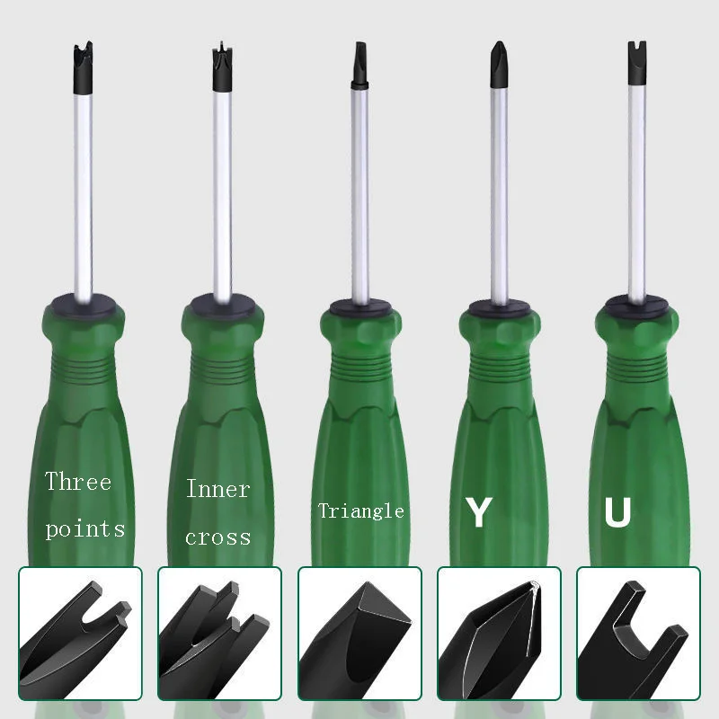 Hardware tools screwdriver socket special magnetic tools U-shaped Y-shaped herringbone internal cross hand screwdriver
Hardware tools screwdriver socket special magnetic tools U-shaped Y-shaped herringbone internal cross hand screwdriver