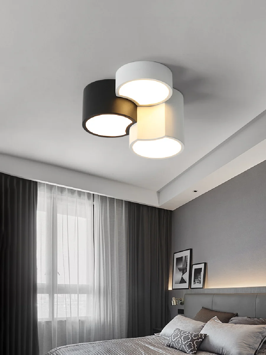 Bedroom lights modern minimalist geometric ceiling lamps Nordic personality creative black and white study room ceiling lamp
Bedroom lights modern minimalist geometric ceiling lamps Nordic personality creative black and white study room ceiling lamp