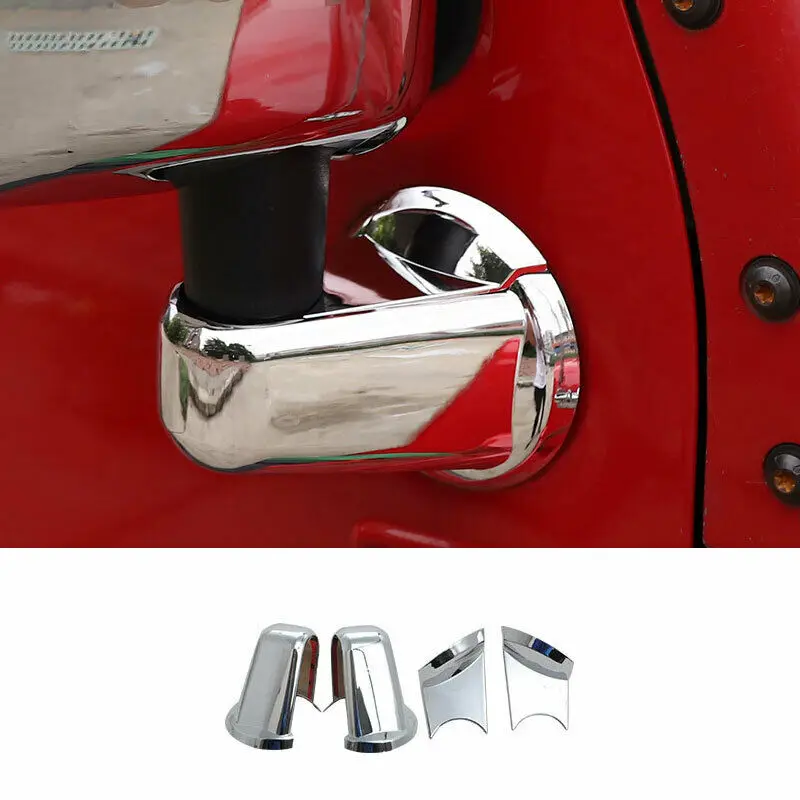 Накладка на боковое зеркало заднего вида для Jeep Wrangler JK 2007-2017 ABS Chrome
Накладка на боковое зеркало заднего вида для Jeep Wrangler JK 2007-2017 ABS Chrome