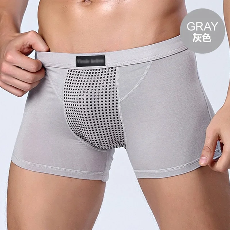 Men Physiological Boxer Magnet Underwear Health Care Function Mesh Breathable Magnet Therapy Shorts Men's Boxers Energy Shorts
Men Physiological Boxer Magnet Underwear Health Care Function Mesh Breathable Magnet Therapy Shorts Men's Boxers Energy Shorts