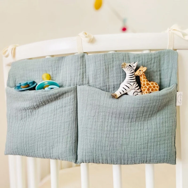 Baby Bedside Storage Bag Baby Crib Organizer Hanging Bag For Baby Essentials Multi-Purpose Newborn Bed Hanging Diaper Toy Tissue
Baby Bedside Storage Bag Baby Crib Organizer Hanging Bag For Baby Essentials Multi-Purpose Newborn Bed Hanging Diaper Toy Tissue