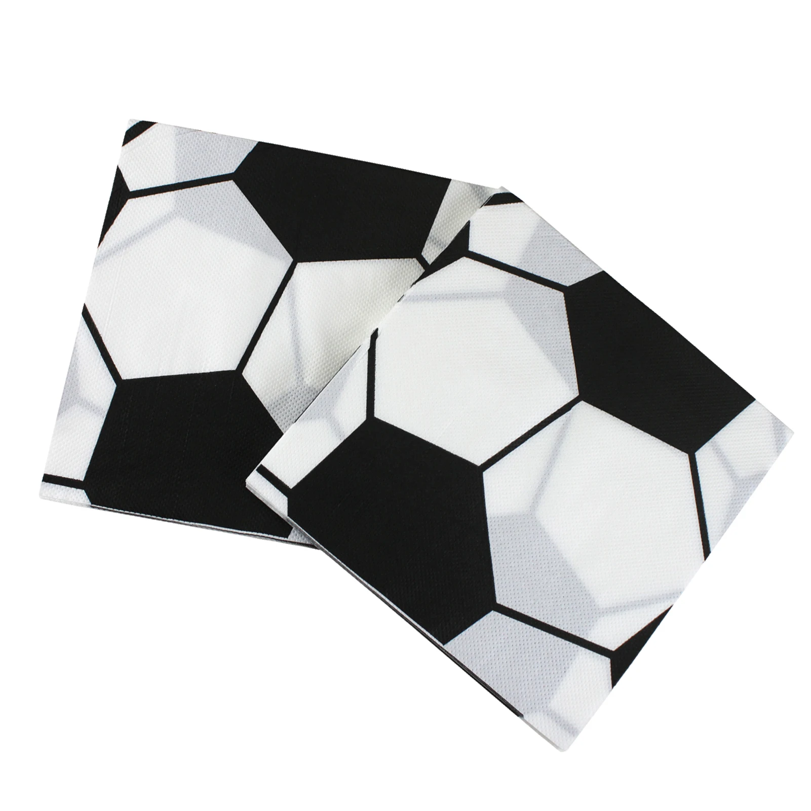 

3D футбольный мяч, столовая посуда на тему мира по футболу, бумажные салфетки, футбольный стиль, набор салфеток для детей или взрослых