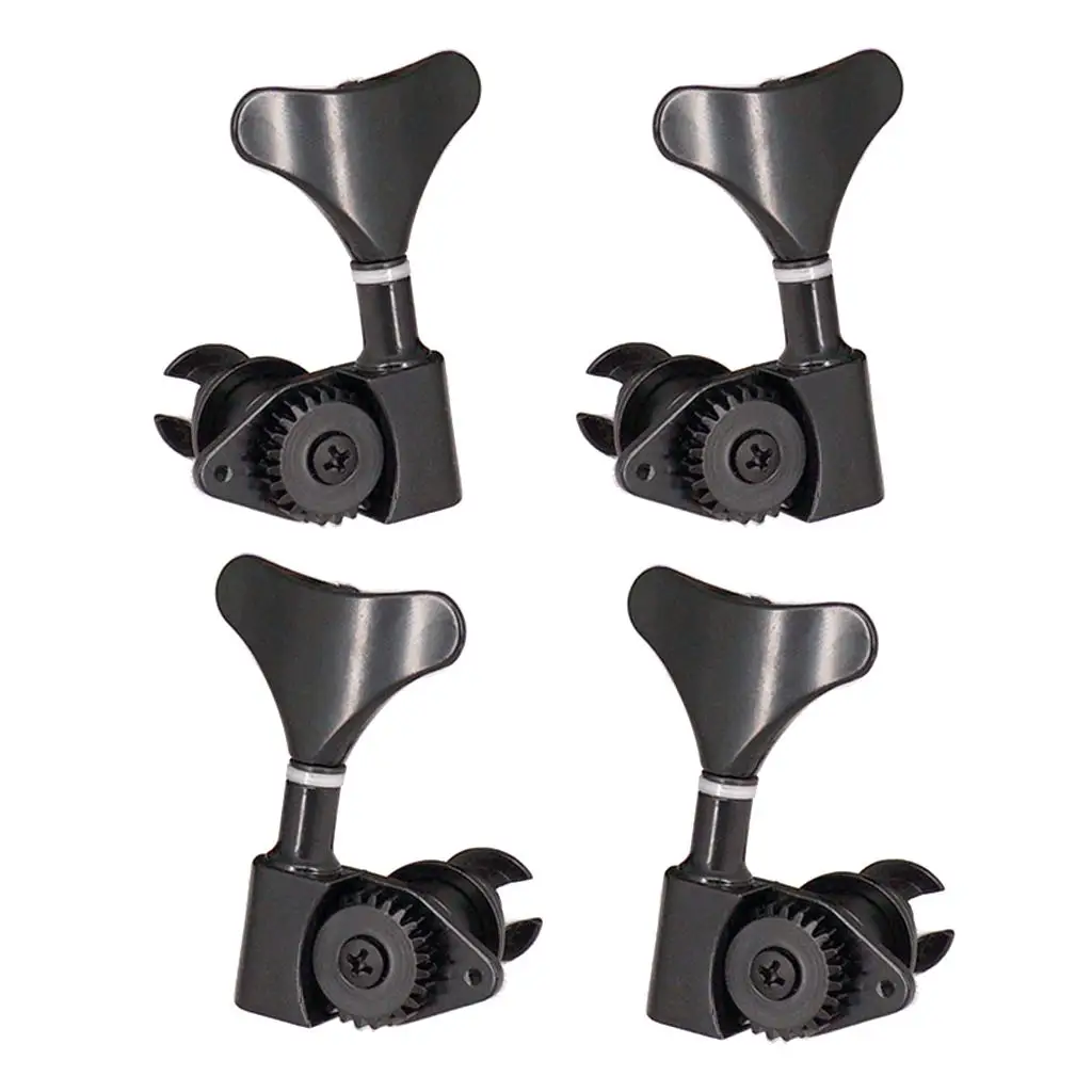 4 Pcs Meal Guitar Bass Tuning Pegs 2R2L Machine Heads Tuning Pegs, Heavy Duty Zinc Alloy
4 Pcs Meal Guitar Bass Tuning Pegs 2R2L Machine Heads Tuning Pegs, Heavy Duty Zinc Alloy