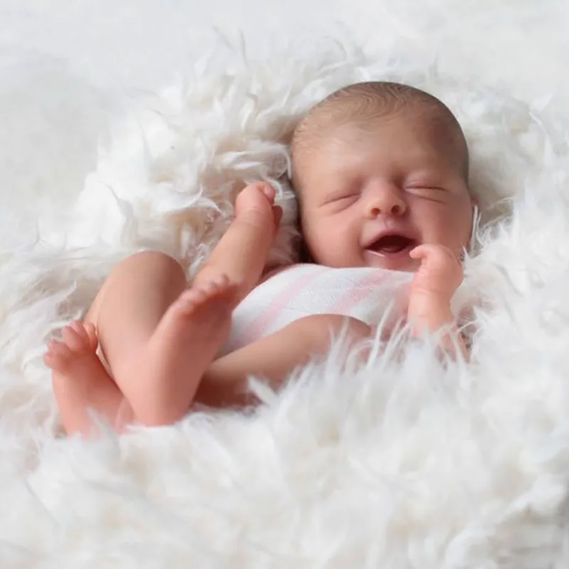 11inch Already Painted by Hand Reborn Doll Salia with Painted Hair cloth Body Included
11inch Already Painted by Hand Reborn Doll Salia with Painted Hair cloth Body Included