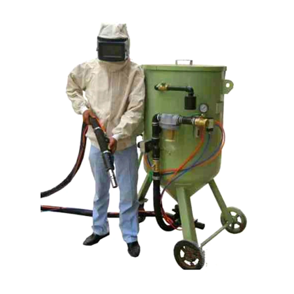 High Pressure Water Sand Blasting Machine Portable Sandblast Pot With Sandblaster Nozzle
High Pressure Water Sand Blasting Machine Portable Sandblast Pot With Sandblaster Nozzle