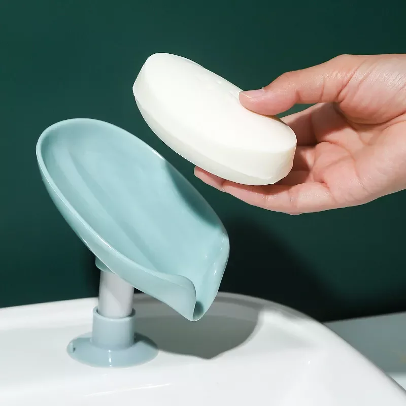 2022New Leaf-Shaped Soap Box Perforated Free Standing Suction Cup Drain Bathroom Storage Soap Rack Laundry Bathroom accessories
2022New Leaf-Shaped Soap Box Perforated Free Standing Suction Cup Drain Bathroom Storage Soap Rack Laundry Bathroom accessories